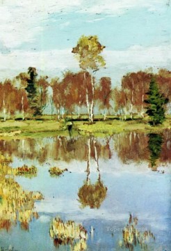  Levitan Canvas - autumn 1895 Isaac Levitan
